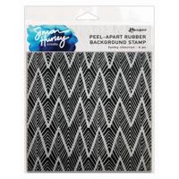 Ranger Ink Ranger • simon hurley create. background stamp funky chevron - thumbnail