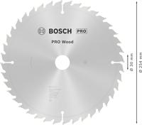 Bosch Accessories Optiline 2608640438 Hardmetaal-cirkelzaagblad 254 x 30 x 2 mm Aantal tanden: 40 1 stuk(s) - thumbnail