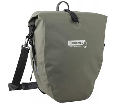 Büchel Tas enkel buchel forest green waterproof 25,4 liter quick mount bevestiging Büchel Tas enkel buchel forest green waterproof 25,4 liter quick mount bevestiging
