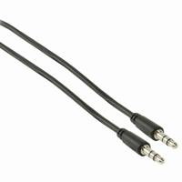 Nedis CAGP22005BK30 Stereo-audiokabel 3,5 Mm Male Dun - 3,5 Mm Male Dun 3,0 M Zwart - thumbnail