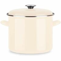 Traiteur - BAUMALU - Alle warmtebronnen inclusief inductie - Emaille 26 x 20 cm - Ivoorkleur - thumbnail