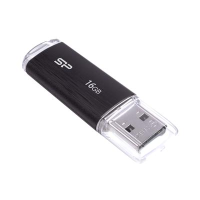 Silicon Power U02 Ultima USB Pendrive 16GB USB 2.0 Black