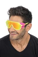 Partybril Pink/Geel Saturn - thumbnail