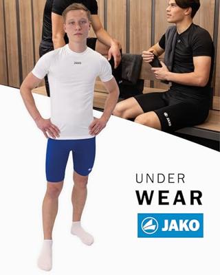 JAKO Basic 2.0 Slidingbroekje Blauw Wit