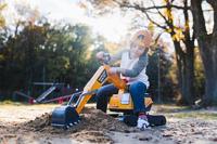 FALK Power Shift-graafmachine - geel - thumbnail