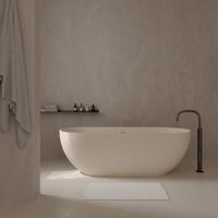 Vrijstaande Badkuip Ideavit Solidera 170x80x55cm Creme Mat - thumbnail