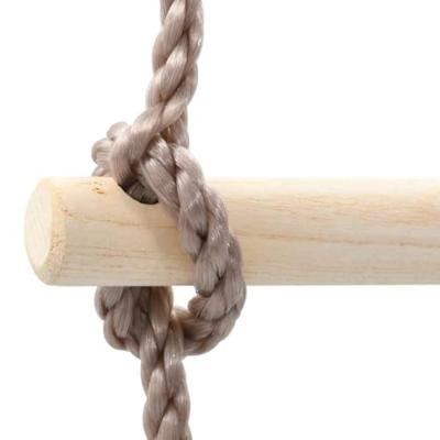 VidaXL Touwladder 290 cm hout