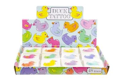 Duckiez Tattoos eendjes, 12st.