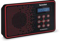 TechniSat TECHNIRADIO 2 Draagbaar Analoog & digitaal Zwart, Rood - thumbnail