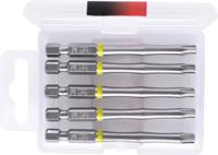 KS Tools 918.3576 9183576 Torx-bit T 30 Speciaal staal Vernikkeld E 6.3 5 stuk(s) - thumbnail
