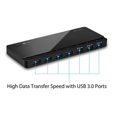 Hub USB 7 Poorten TP-Link UH700 USB 3.0 Zwart