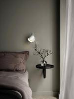 Wandlamp slaapkamer wit/ lichtgrijs &apos;Angle&apos; GU10 verstelbaar schakelaar DFTP - thumbnail