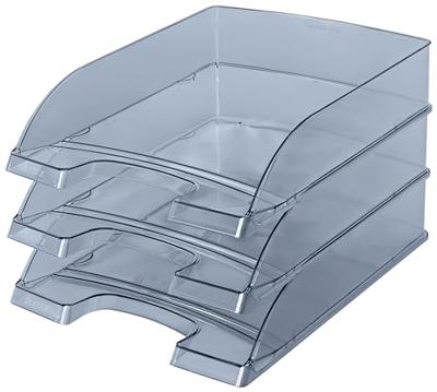 Leitz brievenbakje Plus 5226 rook transparant