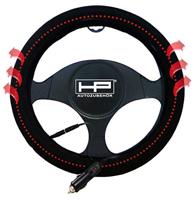 HP Autozubehör Lenkradbezug Heizbar 12V Stuurwielhoes (Ø) 39 cm Zwart - thumbnail