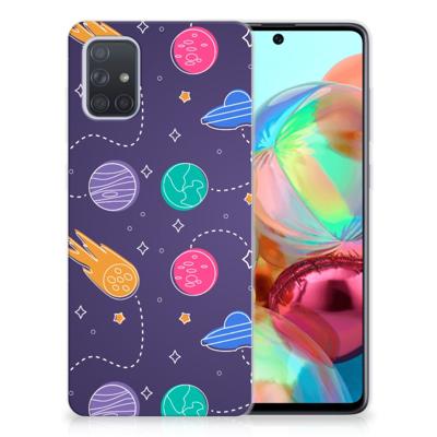 Samsung Galaxy A71 | Sillicone Back Cover | Space Samsung Galaxy A71 | Sillicone Back Cover | Space
