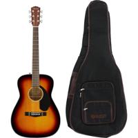 Fender Classic Design CC-60S Sunburst Concert westerngitaar + gigbag - thumbnail