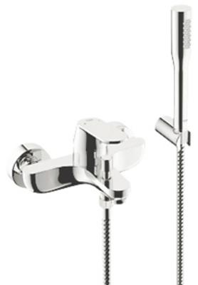 Grohe Eurosmart Cosmopolitan badmengkraan incl. handdouche met 1 straalsoort chroom