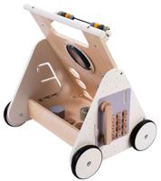 Houten Loopwagen Jack & Jacky - thumbnail