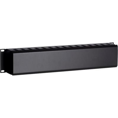 DSI 2U 19 inch metalen kabelgoot met schuifbedekking - DS-1902-2U kabelkanaal