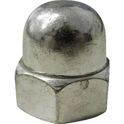 TOOLCRAFT M3 D1587-STAHL:A2K 194786 Zeskant dopmoeren M3 DIN 1587 Staal Verzinkt 10 stuk(s)