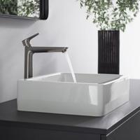 Hansgrohe Talis e 1-gr wastafelmkr 240 zo/afvoer brushed black chr 71717340 - thumbnail