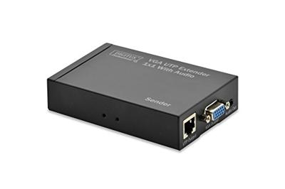 Digitus DS-53400 Extender (verlenging) VGA Via netwerkkabel RJ45 300 m Digitus DS-53400 Extender (verlenging) VGA Via netwerkkabel RJ45 300 m