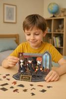 3D-puzzel - Gryffindor-gemeenschappelijke ruimte - EXPLORA - 540315 - Harry Potter-licentie - 127 stukjes - Geschikt voor kinderen vanaf 8 jaar - thumbnail