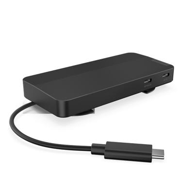 Lenovo USB-C Dual Display Travel Dock USB-C dockingstation Geschikt voor merk (dockingstation): Lenovo USB-C Power Delivery
