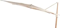 Finca zweefparasol zand met houtlook frame 400 x 300 cm 4SO - 4so - thumbnail