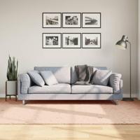 VidaXL Vloerkleed huarte laagpolig zacht wasbaar 160x230 cm roze - thumbnail