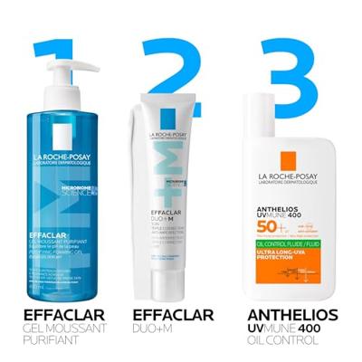 La Roche-Posay - LRP Effaclar Purifying Foaming Gel Gezichtsverzorging 400 ml