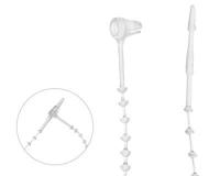 Veiligheidssluit 125 mm bolletjes 1000st - thumbnail