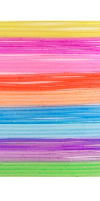 Vaessen Creative • fashion strings 100cm 10 kleuren 5pcs transparant