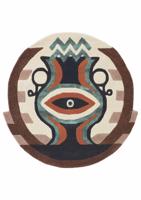 Ted Baker - Zodiac Aquarius 162105 - 200 rond Vloerkleed - thumbnail