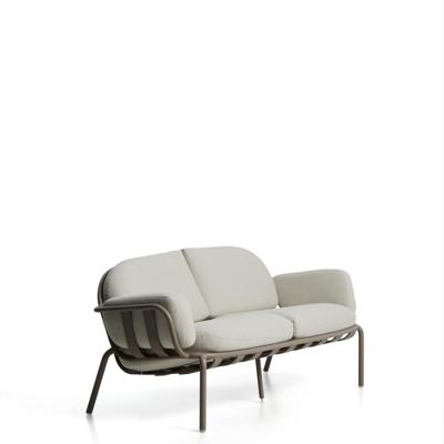 Kave Home 2-zits Tuinbank 'Joncols' 164cm, kleur Taupe