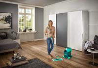 LEIFHEIT 52014 dweilsysteem & -emmer Dubbel reservoir Blauw - thumbnail