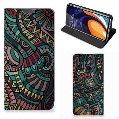 Samsung Galaxy A60 | Hoesje met Magneet | Aztec Samsung Galaxy A60 | Hoesje met Magneet | Aztec