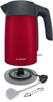 Waterkoker Bosch TWK 7L464, 2400 W, 1,7 l Rood - thumbnail