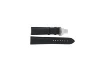 Horlogeband Tissot T099.407.16.058.00 / T600035976 Leder Zwart 21mm - thumbnail