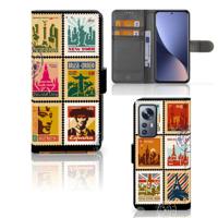 Xiaomi 12 | 12X | Flip Cover | Postzegels - thumbnail