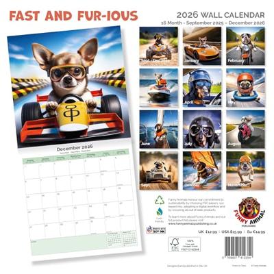 Fast & Fur-ious Kalender 2026 Fast & Fur-ious Kalender 2026