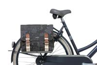 BASIL Dubbele fietstas bohème carry all - 35 liter - zwart - thumbnail
