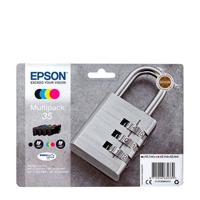 Epson C13T35864020 27.3ml 16.1ml Zwart, Cyaan, Geel inktcartridge - thumbnail