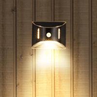 Solar rvs buitenlamp glare met bewegingssensor - moderne wandlamp op zonne-energie - thumbnail
