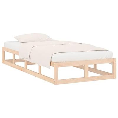 Bedframe massief hout 90x200 cm Bedframe massief hout 90x200 cm
