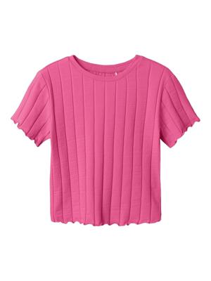 Name it zomer crop top meisjes - roze - Nkfnoralina