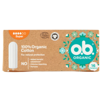 OB Tampons organic super 16 Stuks - thumbnail