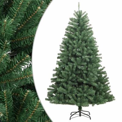 VidaXL Kunstkerstboom met scharnieren en standaard 180 cm groen VidaXL Kunstkerstboom met scharnieren en standaard 180 cm groen