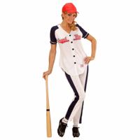 All Star Honkbal Vrouw Kostuum - thumbnail