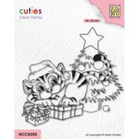 Nellie's Choice • cutie clear stempels tiger - thumbnail